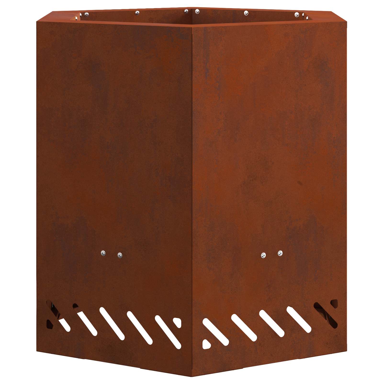 Σόμπα Φωτιάς Χωρίς Καπνό Καφέ 48 x 48 x 51 cm - Pakobazaar