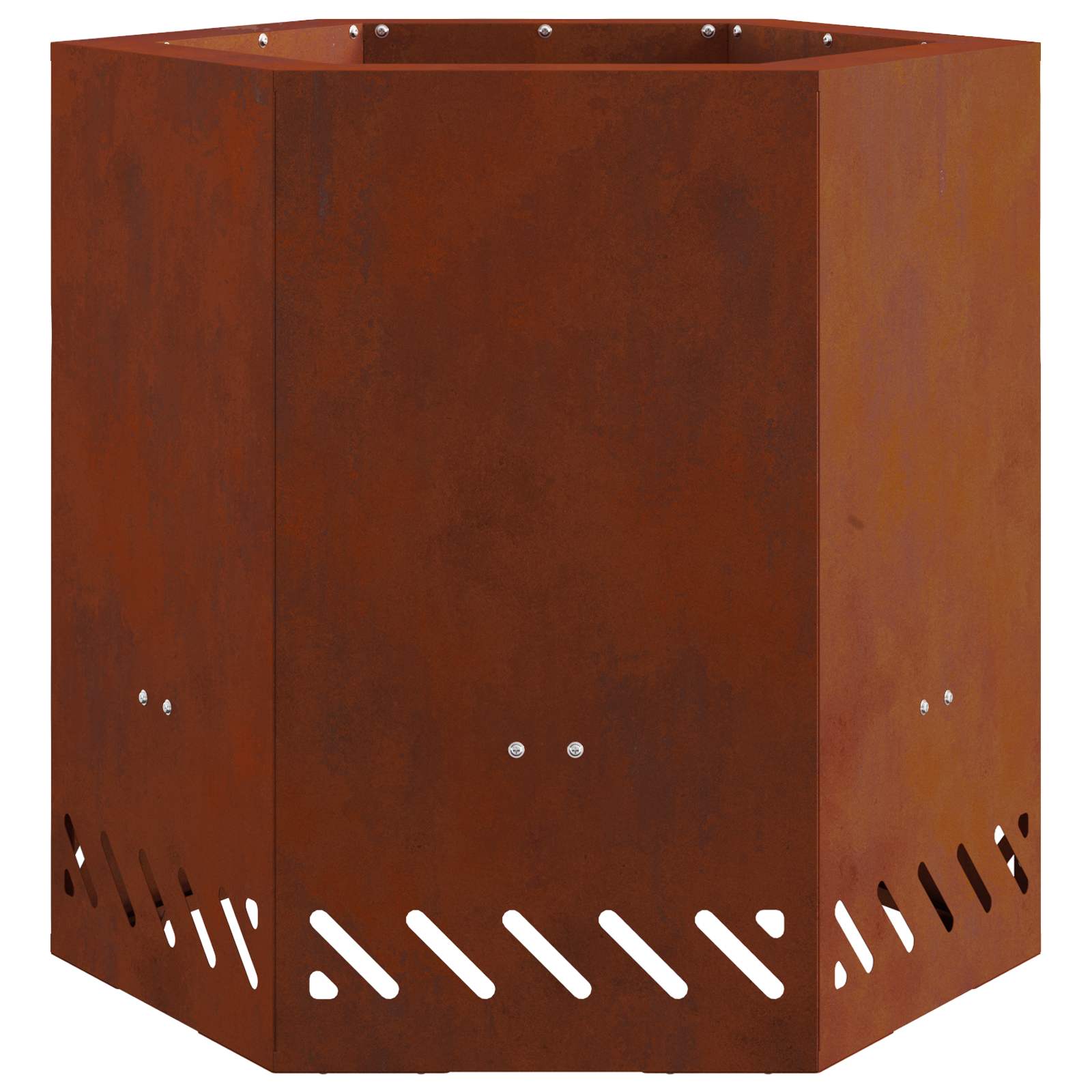 Σόμπα Φωτιάς Χωρίς Καπνό Καφέ 48 x 48 x 51 cm - Pakobazaar