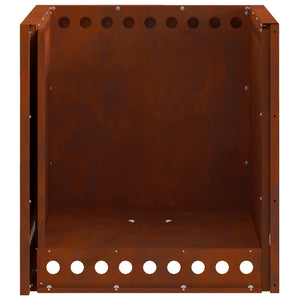 Σόμπα Φωτιάς Χωρίς Καπνό Καφέ 48 x 48 x 50 εκ - Pakobazaar