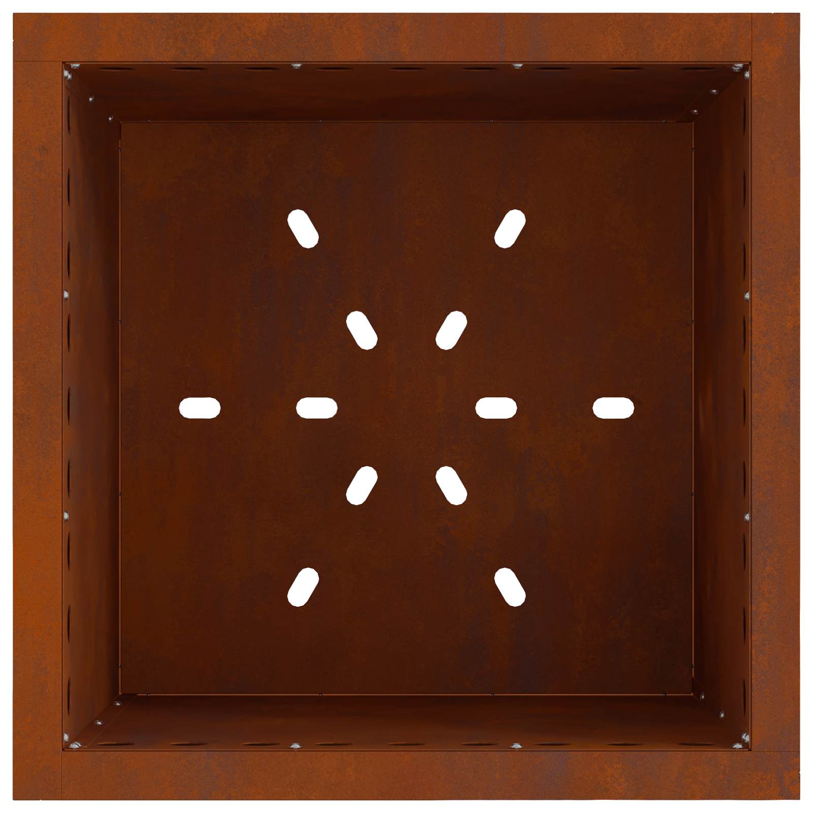 Σόμπα Φωτιάς Χωρίς Καπνό Καφέ 48 x 48 x 50 εκ - Pakobazaar