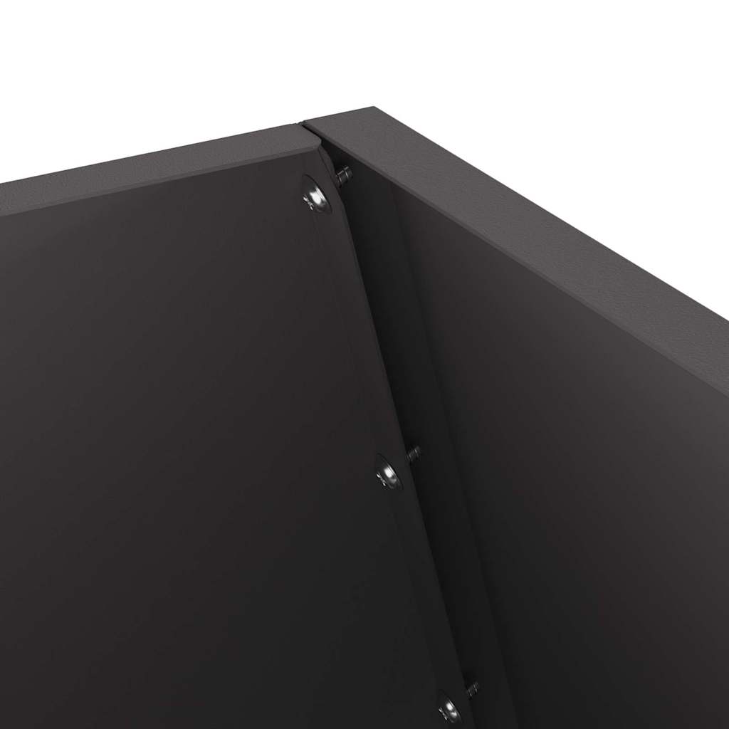 Φωτιά Μαύρο 50 x 50 x 100 cm Ατσάλι