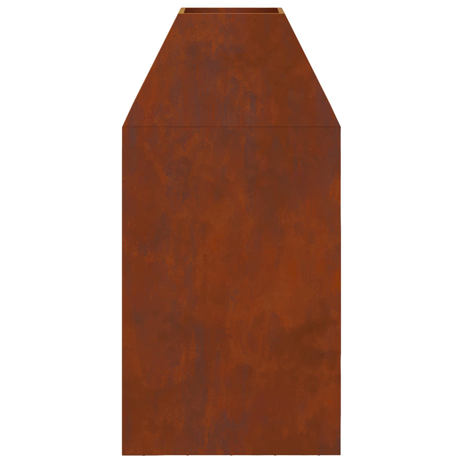 Φωτιά Καφέ 50 x 50 x 100 cm Ατσάλι Σκληρυθέν στον Αέρα - Pakobazaar
