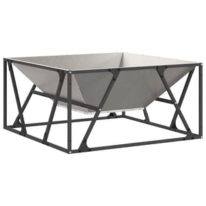 Φωτιά Καφέ 80 x 80 x 40 cm Ατσάλι Σκληρυθέν στον Αέρα - Pakobazaar
