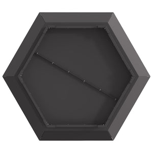 Φωτιά Μαύρο 75 x 75 x 28 εκ. Ατσάλι - Pakobazaar