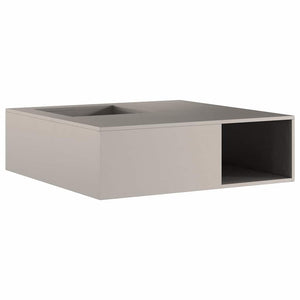 Φωτιά Καφέ 100 x 100 x 30 cm Ατσάλι Σκληρυθέν στον Αέρα - Pakobazaar