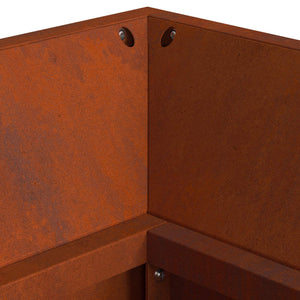Φωτιά Μπολ Σκ rusty 160 x 45 x 35 εκ Ατσάλι Σκληρυθέν στον Αέρα
