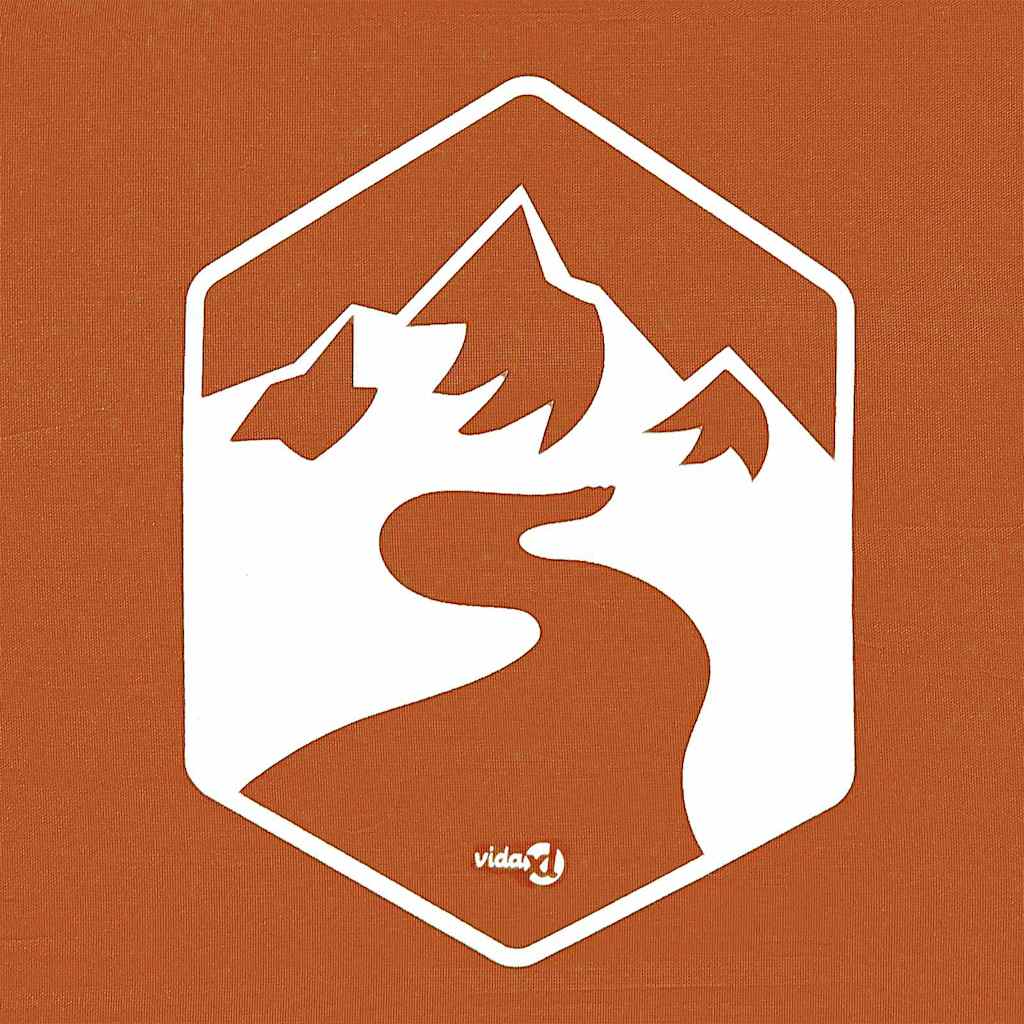 Σκηνή Σκίασης Πορτοκαλί 243 x 243 x 251 εκ ύφασμα - Pakobazaar