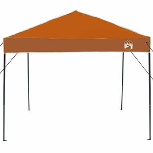 Σκηνή Σκίασης Πορτοκαλί 243 x 243 x 251 εκ ύφασμα - Pakobazaar