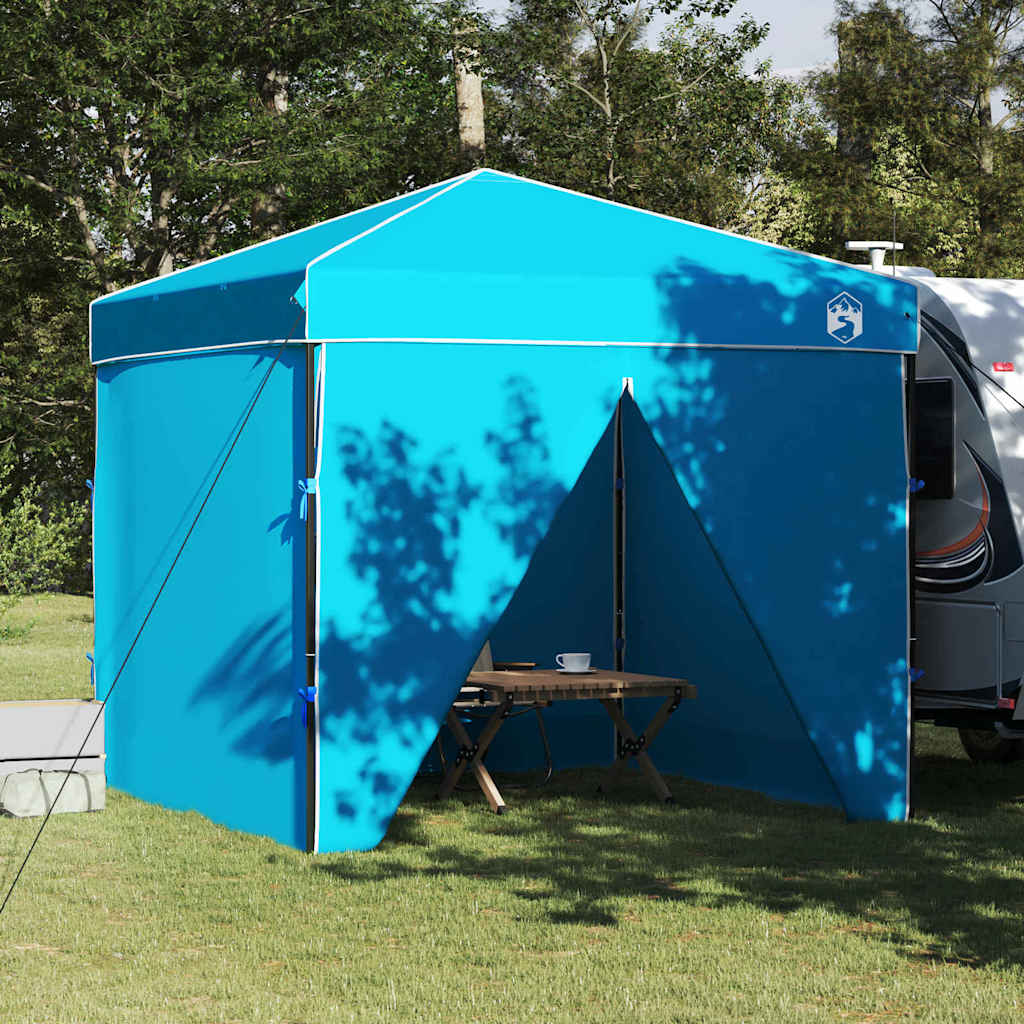 Σκηνή Σκίασης Μπλε 243 x 243 x 251 εκ ύφασμα - Pakobazaar