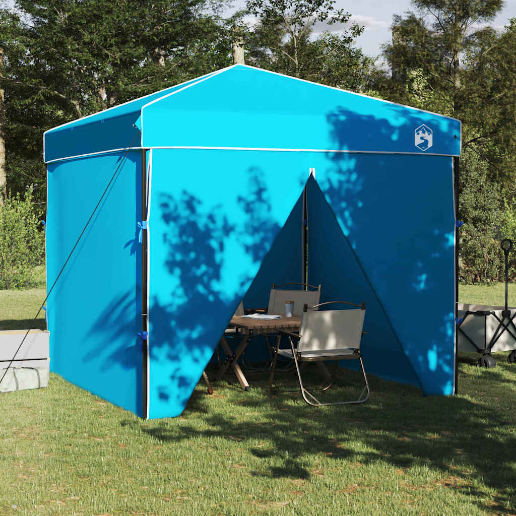 Σκηνή Σκίασης Μπλε 243 x 243 x 251 εκ ύφασμα - Pakobazaar