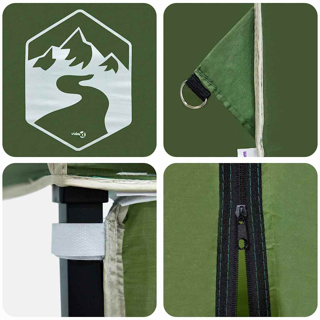 Σκηνή Σκίασης Πράσινο 243 x 243 x 251 εκ ύφασμα - Pakobazaar