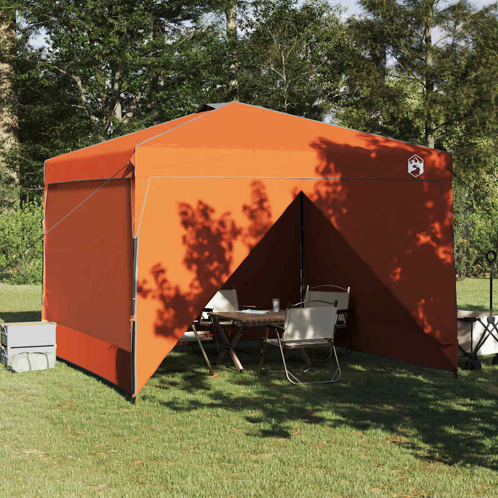 Σκηνή Σκίασης Πορτοκαλί 290 x 290 x 251 εκ. ύφασμα - Pakobazaar