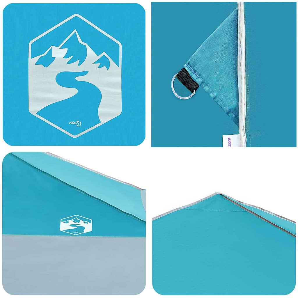 Σκηνή Σκίασης Μπλε 395 x 395 x 251 εκ. ύφασμα - Pakobazaar