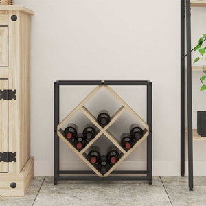 Ράφι Κρασιού Δρύς Sonoma 51 x 18 x 52,5 εκ. Επεξεργασμένο ξύλο - Pakobazaar
