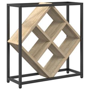 Ράφι Κρασιού Δρύς Sonoma 51 x 18 x 52,5 εκ. Επεξεργασμένο ξύλο - Pakobazaar