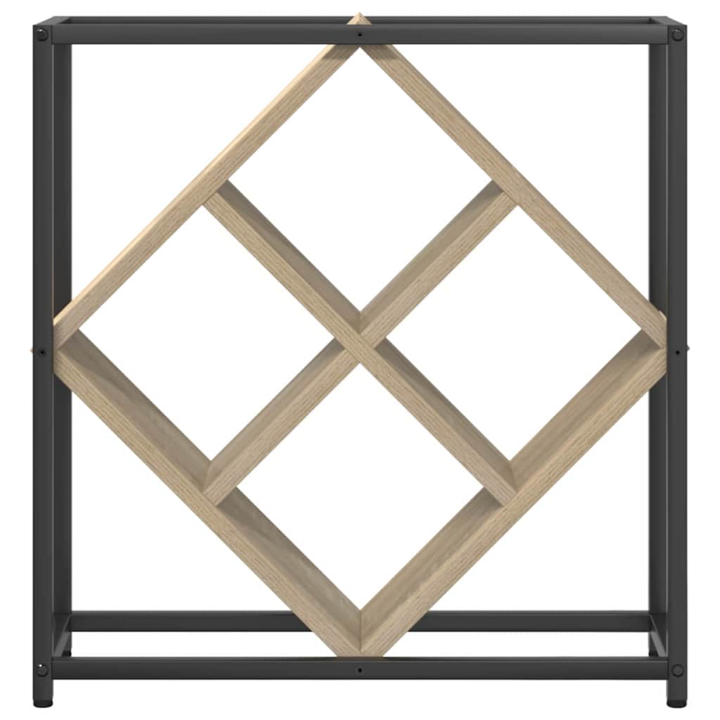 Ράφι Κρασιού Δρύς Sonoma 51 x 18 x 52,5 εκ. Επεξεργασμένο ξύλο - Pakobazaar