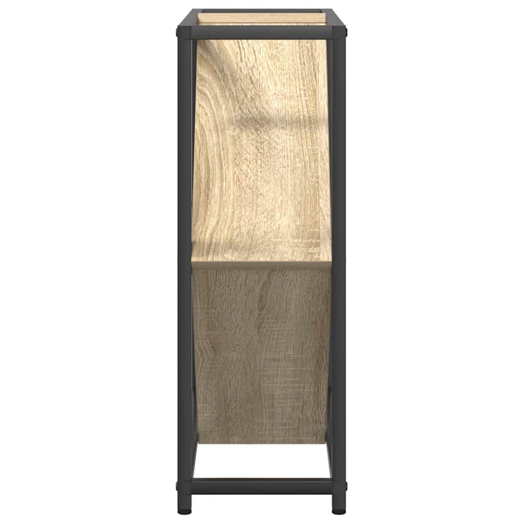 Ράφι Κρασιού Δρύς Sonoma 51 x 18 x 52,5 εκ. Επεξεργασμένο ξύλο - Pakobazaar