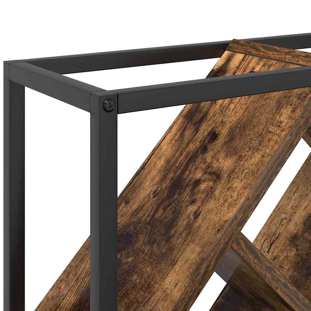 Ράφι Κρασιού Καπνιστό Δρύς 51 x 18 x 52,5 εκ. - Pakobazaar