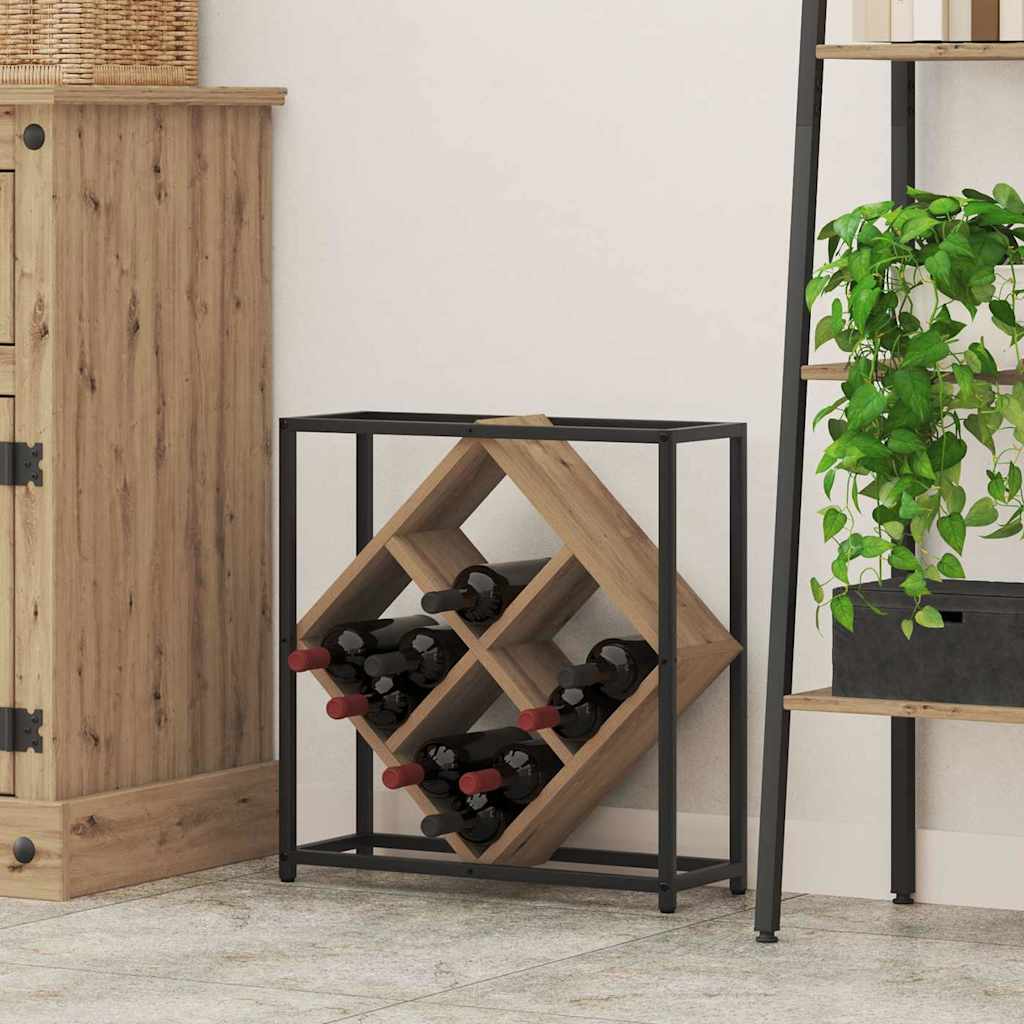 Ράφι Κρασιού Artisan Oak 51 x 18 x 52,5 εκ. Επεξεργασμένο ξύλο - Pakobazaar
