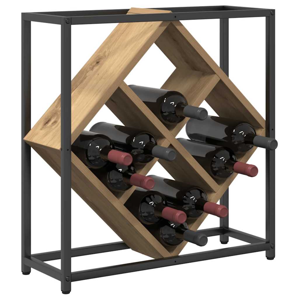 Ράφι Κρασιού Artisan Oak 51 x 18 x 52,5 εκ. Επεξεργασμένο ξύλο - Pakobazaar