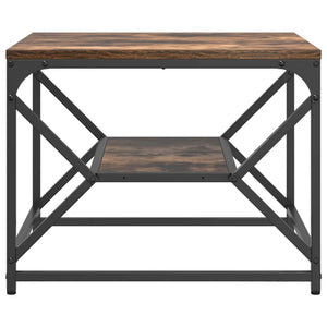 Τραπεζάκι σαλονιού Καπνιστό Δρύς 51 x 50 x 40 εκ.
