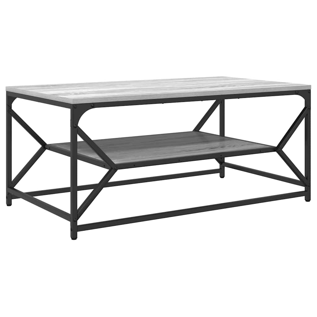 Τραπεζάκι σαλονιού Γκρίζο Σονομα 90 x 50 x 40 cm - Pakobazaar