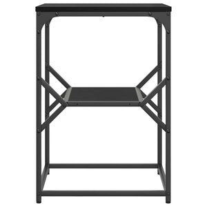 Τραπεζάκι Πλευράς Μαύρη Οξυά 41 x 40 x 60 εκ. - Pakobazaar