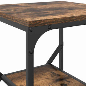 Τραπεζάκι Πλευράς Καπνιστό Δρύς 41 x 40 x 60 εκ. - Pakobazaar
