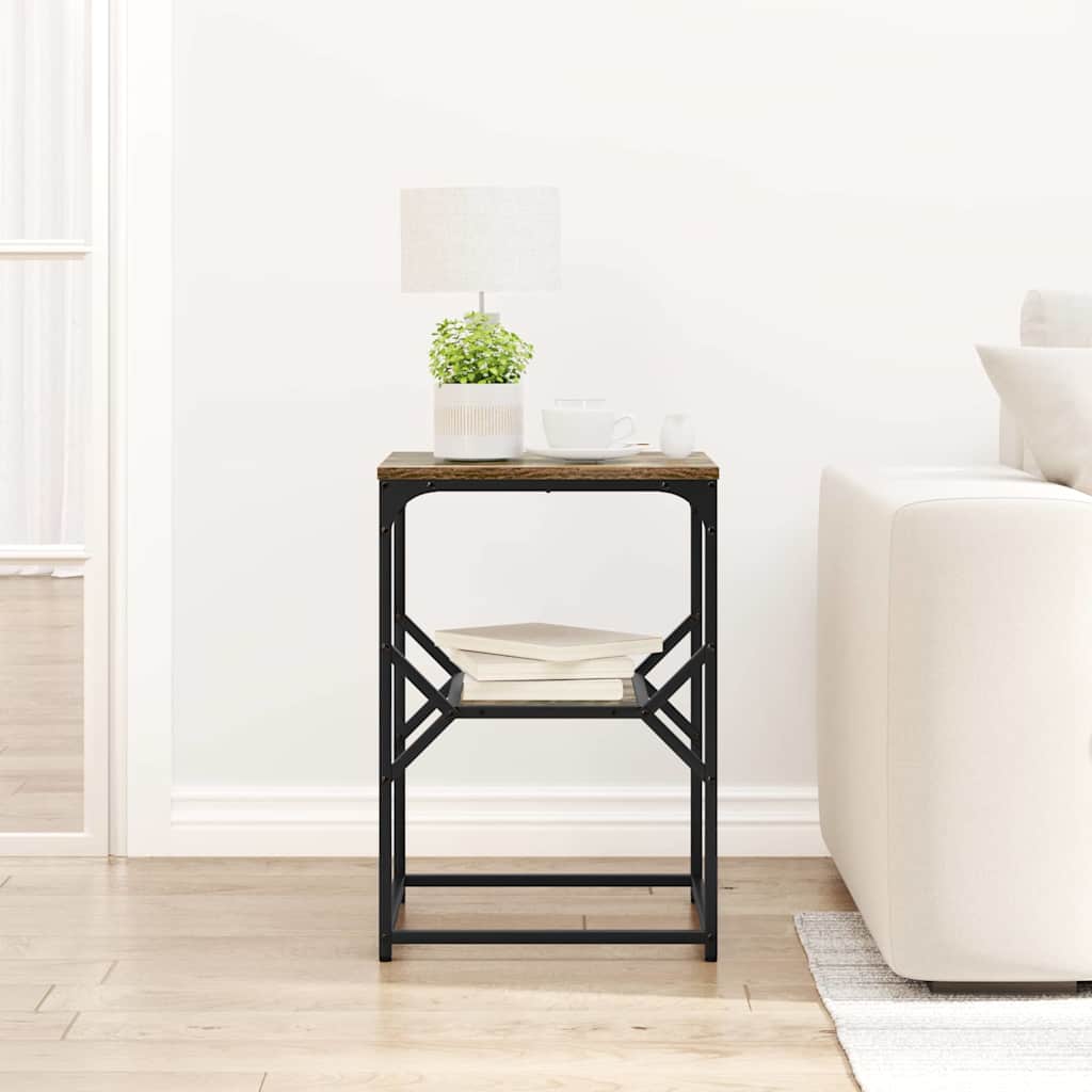 Τραπεζάκι Πλευράς Καπνιστό Δρύς 41 x 40 x 60 εκ. - Pakobazaar