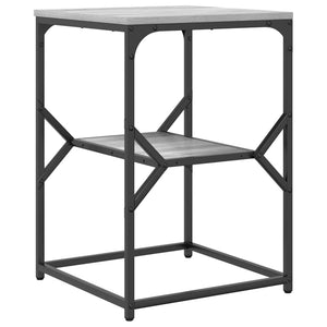 Τραπεζάκι Πλευράς Γκρίζο Σονομα 41 x 40 x 60 εκ. - Pakobazaar