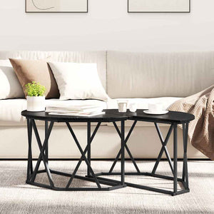 Τραπεζάκι σαλονιού Μαύρη Οξυά 80 x 80 x 42 cm - Pakobazaar