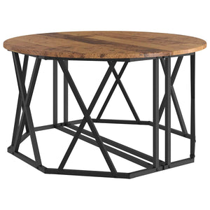 Τραπεζάκι σαλονιού Παλιό Ξύλο 80 x 80 x 42 cm
