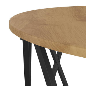 Τραπεζάκι σαλονιού Artisan Oak 80 x 80 x 42 cm - Pakobazaar