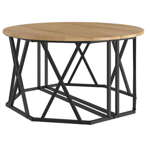 Τραπεζάκι σαλονιού Artisan Oak 80 x 80 x 42 cm - Pakobazaar