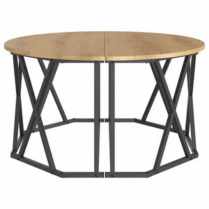 Τραπεζάκι σαλονιού Artisan Oak 80 x 80 x 42 cm - Pakobazaar