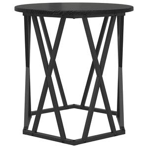Τραπεζάκι σαλονιού 2 τμχ. Μαύρη Οξυά 50 x 50 x 50 cm