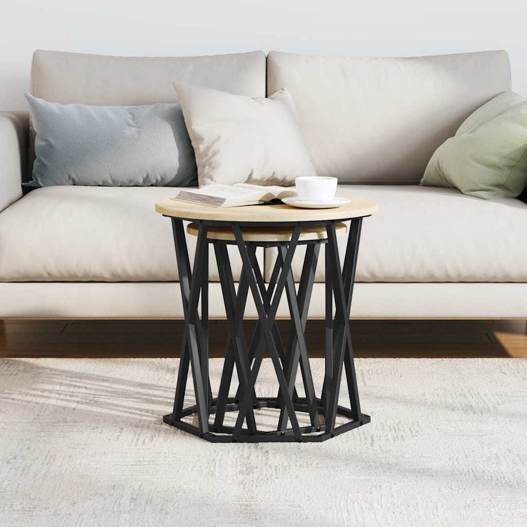 Τραπεζάκι σαλονιού 2 pcs Δρύς Sonoma