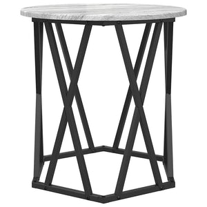 Τραπεζάκι σαλονιού 2 τμχ. Γκρίζο Σονομα 50 x 50 x 50 cm