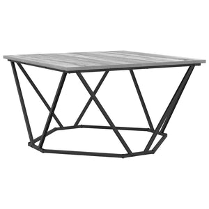 Τραπεζάκι σαλονιού Γκρίζο Σονομα 80 x 80 x 45 cm
