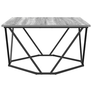 Τραπεζάκι σαλονιού Γκρίζο Σονομα 80 x 80 x 45 cm