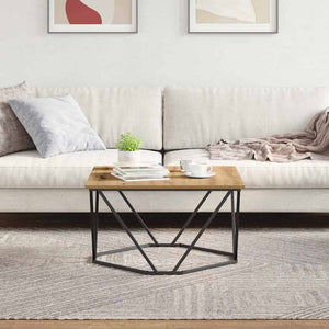 Τραπεζάκι σαλονιού Artisan Oak 80 x 80 x 45 cm - Pakobazaar