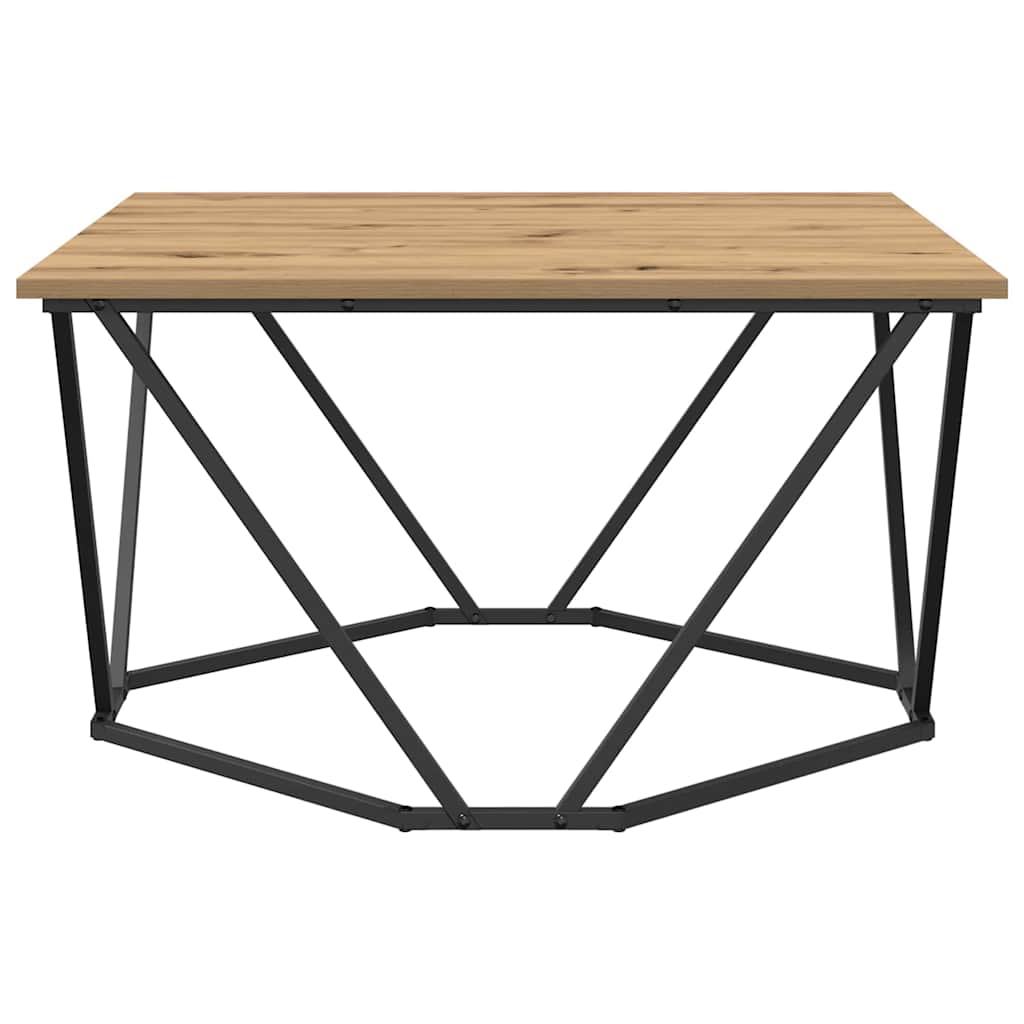 Τραπεζάκι σαλονιού Artisan Oak 80 x 80 x 45 cm - Pakobazaar