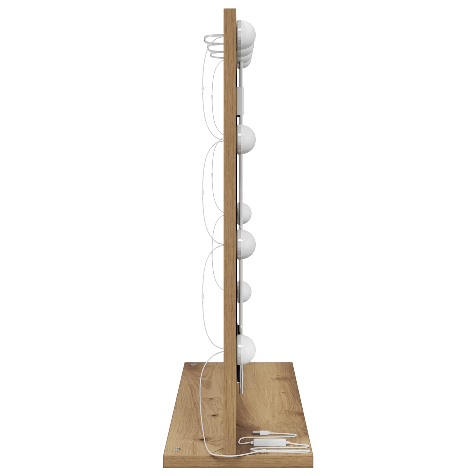 Καθρέφτης τουαλέτας Ορθογώνιος Λευκό 60 x 55 x 18 εκ. - Pakobazaar