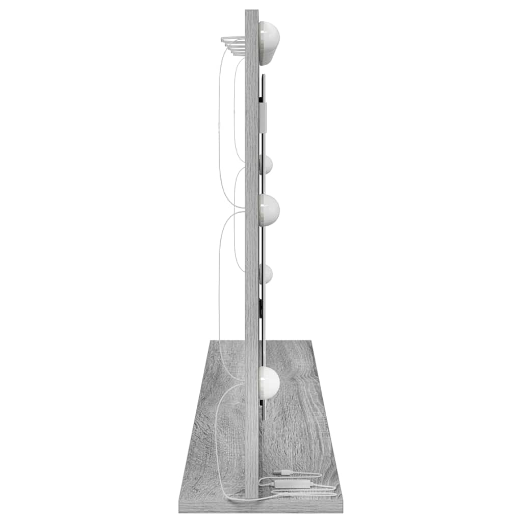 Καθρέφτης τουαλέτας Ορθογώνιος Γκρίζο Σονομα 100 x 55 x 18 εκ. - Pakobazaar