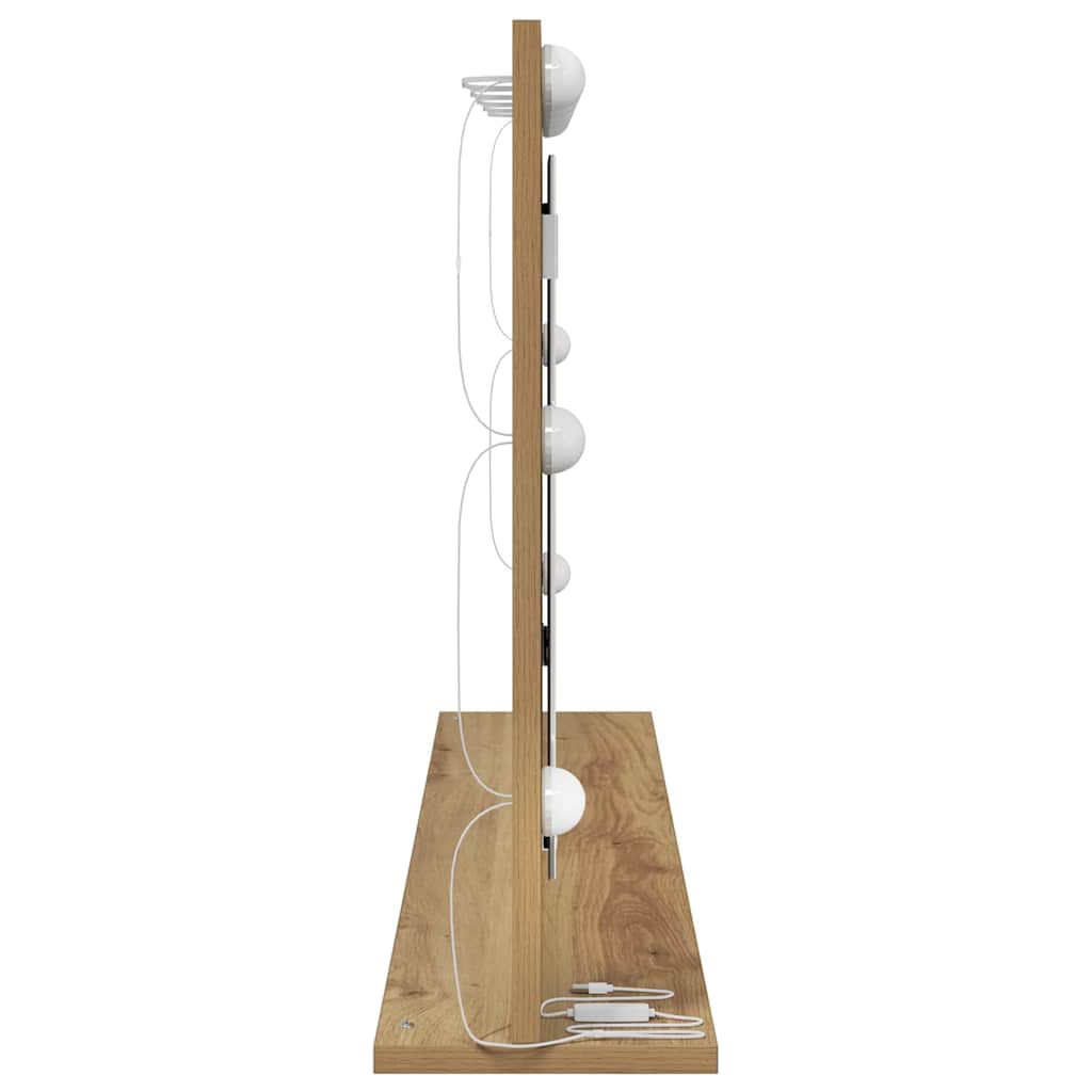 Καθρέφτης τουαλέτας Ορθογώνιος Artisan Oak 100 x 55 x 18 εκ. - Pakobazaar