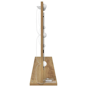 Καθρέφτης τουαλέτας Ορθογώνιος Artisan Oak 100 x 55 x 18 εκ. - Pakobazaar
