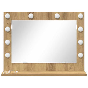 Καθρέφτης τουαλέτας Ορθογώνιος Artisan Oak 60 x 45 x 18 εκ. - Pakobazaar
