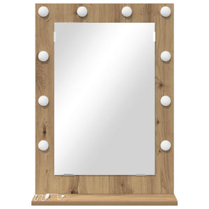 Καθρέφτης τουαλέτας Ορθογώνιος Artisan Oak 70 x 50 x 18 εκ. - Pakobazaar