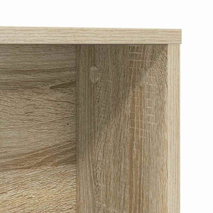 Γραφείο με ράφι Δρύς Sonoma 91 x 50 x 149 εκ Επεξεργασμένο ξύλο - Pakobazaar