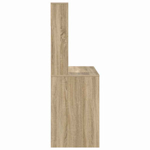 Γραφείο με ράφι Δρύς Sonoma 91 x 50 x 149 εκ Επεξεργασμένο ξύλο - Pakobazaar